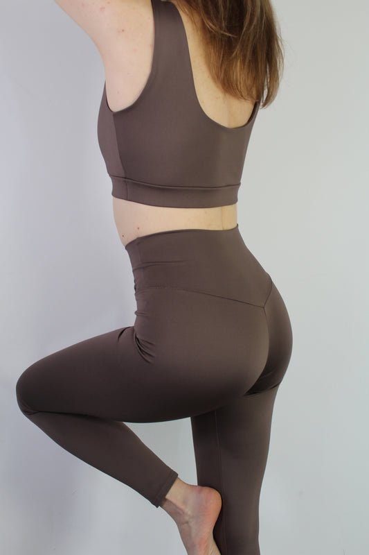 Legginsy Aura Mokka